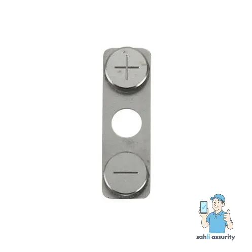 Volume Side Button Outer for Apple iPhone 4 Black